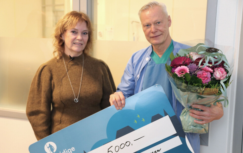 Irene Hope og Gunvald Iversen. Foto: Vetle Daler