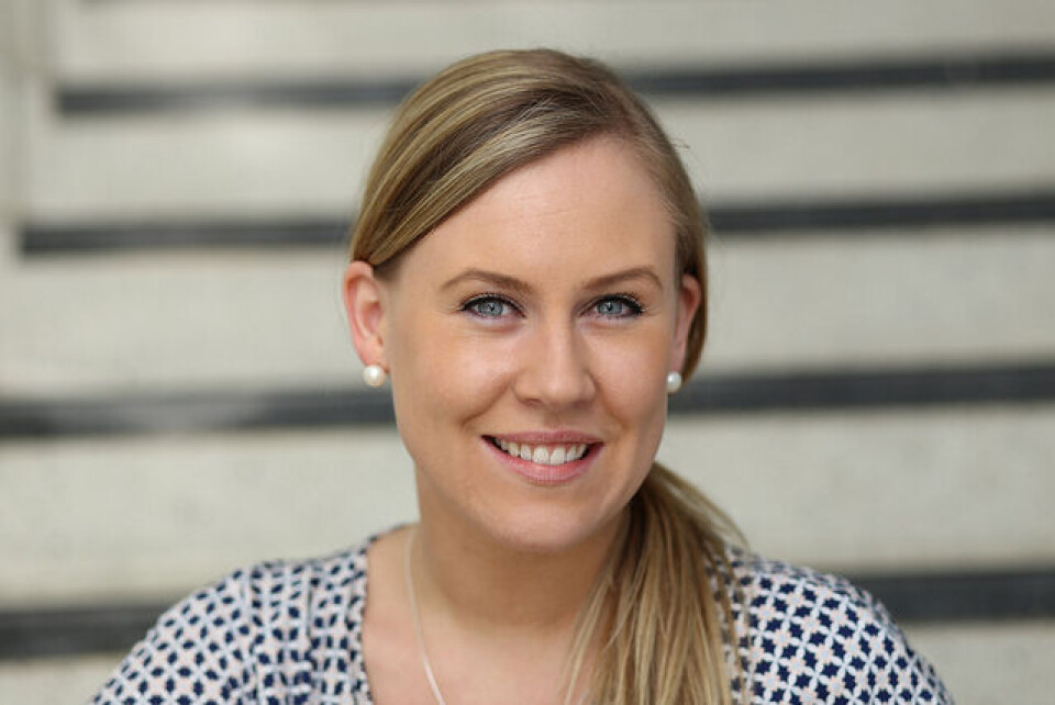 Leder for Stortingets justiskomite, Lene Vågslid. Foto: Bernt Sønvisen