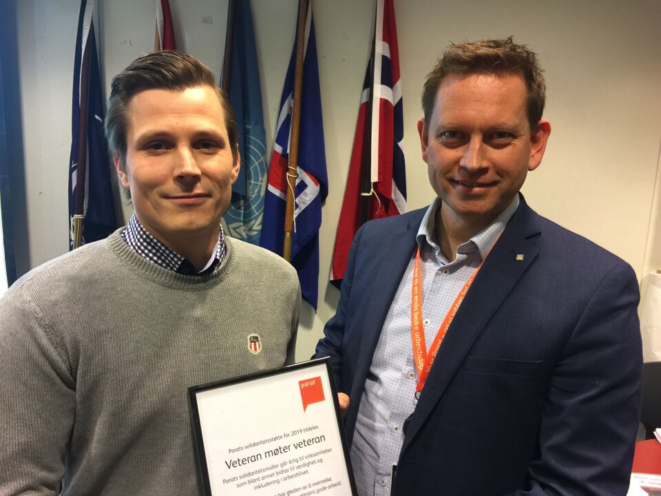Kenneth Lysell og Vegard Einan. Foto: Vetle Daler