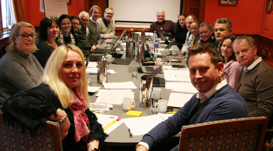 Flaggsaken for 2019 var blant temaene da Parats hovedstyre møttes torsdag. Foto: Vetle Daler
