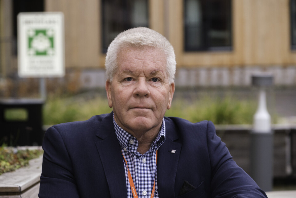Leder av Norges Politilederlag, Frank Gran, ber om ny gjennomgang av våpeninstruksen Foto: Ned Alley