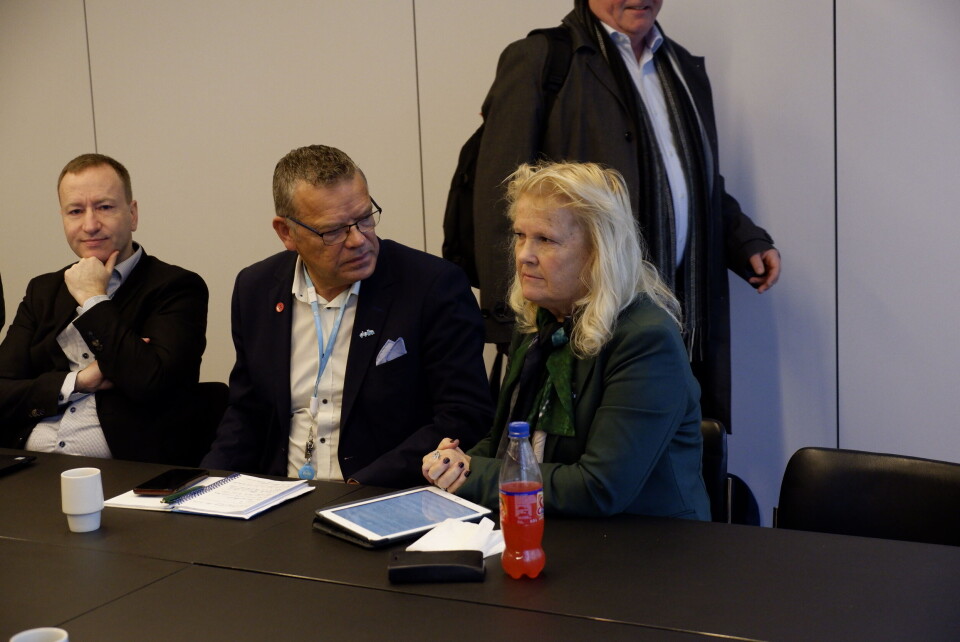 Trond Ellefsen og Lizzie Ruud Thorkildsen, henholdsvis nestleder og leder for YS kommune. Foto: Arve Sigmundstad