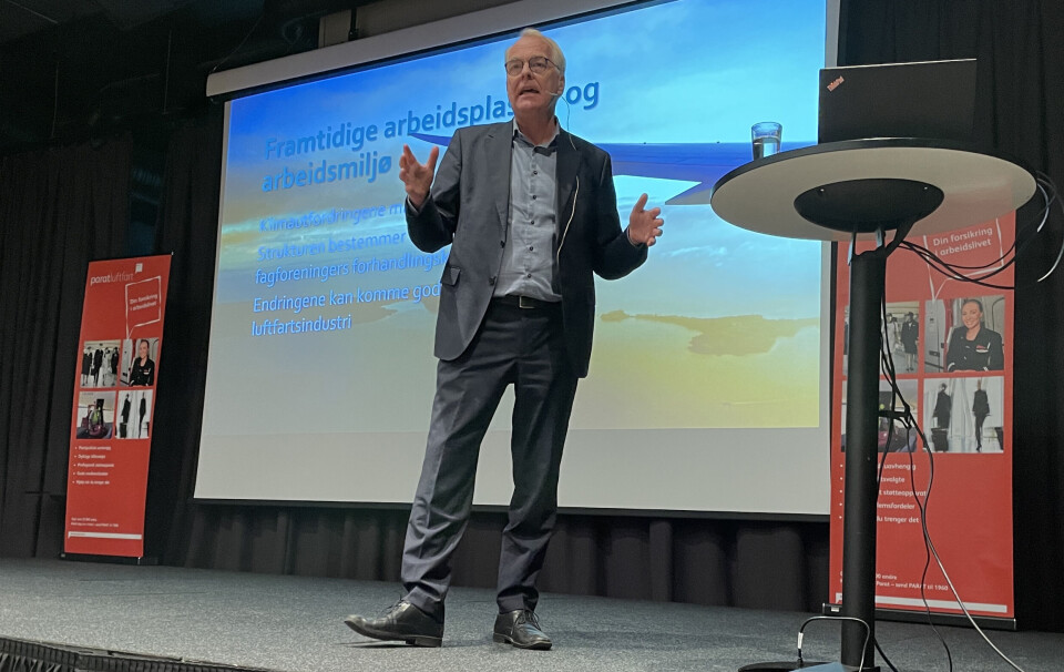 Skal du få elfly til å ta av trenger du rutenett med mange korte distanser. Det har Norge, påpeker TØI-direktør Bjørne Grimsrud. Foto: Tellef Øgrim.