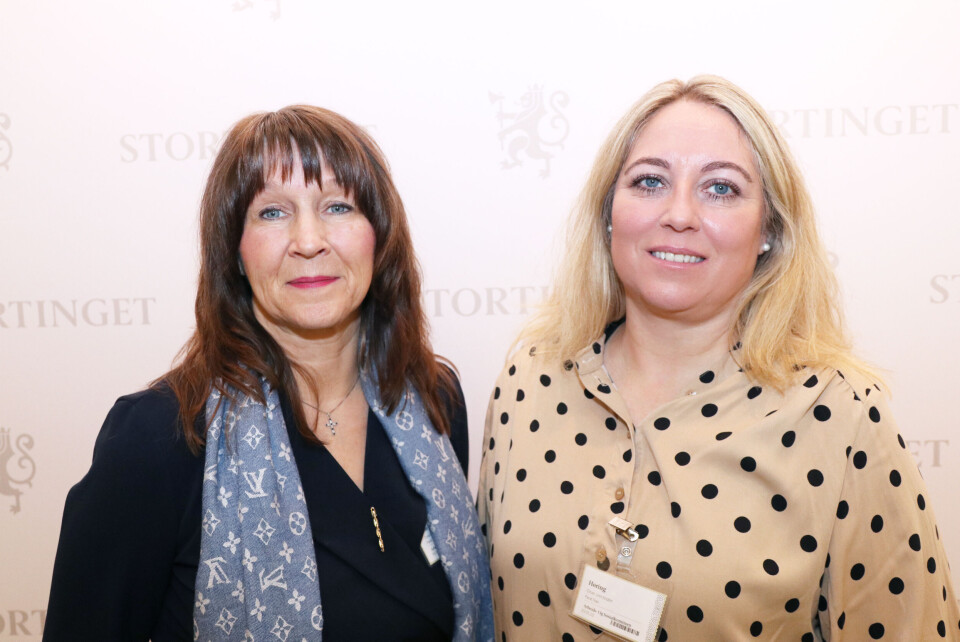 Leder i Parat NAV, Agathe Osland Hellesen, og leder i Parat, Unn Kristin Olsen, er kritiske til forslaget om å opprette eget NAV-ombud. Foto: Helene Husebø