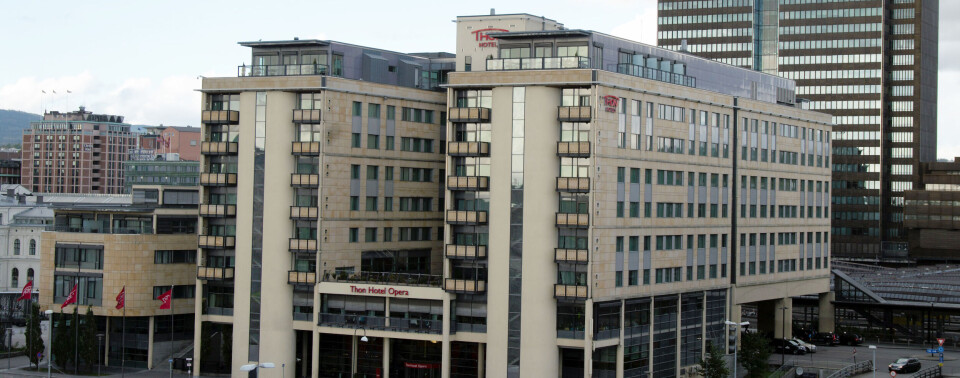 Meklingen foregår på dette hotellet i Oslo sentrum. Foto: Bjørn Erik Pedersen