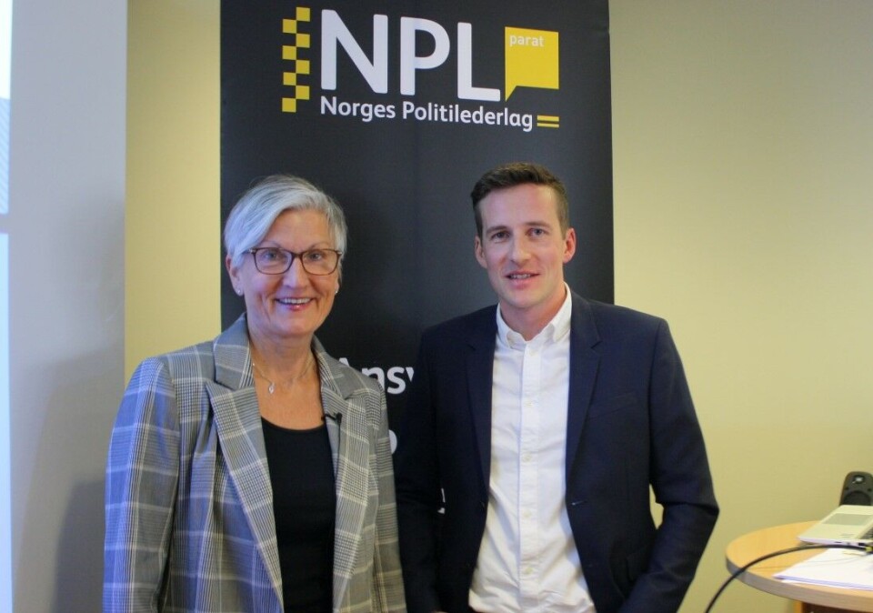 Wenche Bjørngaard fra Nasjonalt ID-senter og Ola Vassli fra ØKOKRIM gav deltagerne en god presentasjon av utfordringene rundt ID og kryptovaluta.