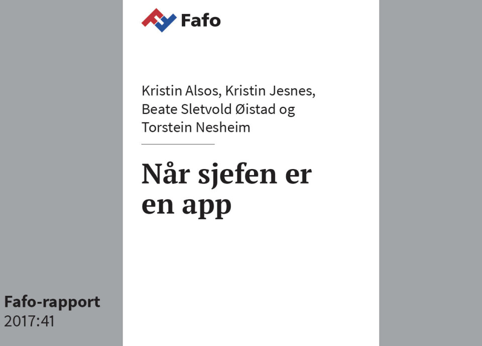 Når sjefen er en app: Mye skrik – lite arbeid