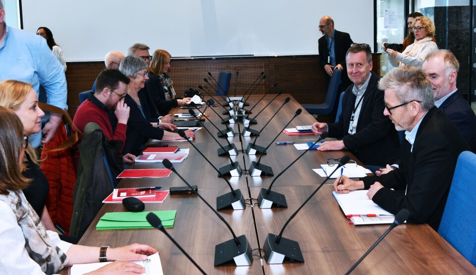 Forhandlingsstart i Oslo Kommune. YS krever reallønnsvekst for sine medlemmer Foto: Siv M. Bjelland