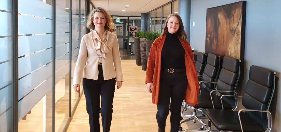 F.v. Pia Willanger og Bodil Røkke. Foto: Malin Lindstrøm