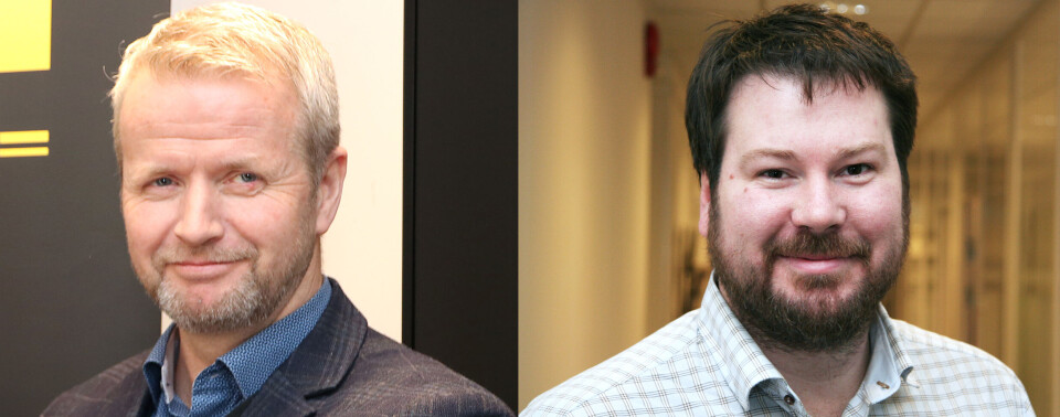 Kjetil Ravlo (t.v) og Einar Follesøy Kaldhol. Foto: Vetle Daler