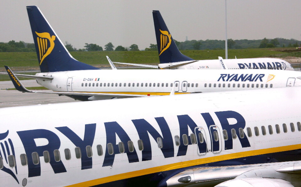 Ryanair-streik gir 600 kanselleringer – Norge rammes ikke