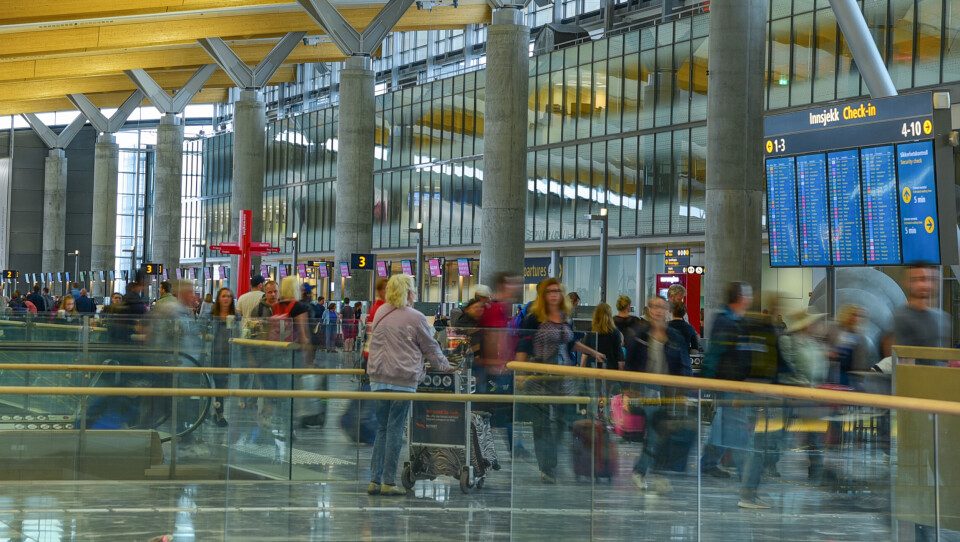 Hovedverneombud mener rengjøringen på Oslo Lufthavn er for dårlig Foto: Istock