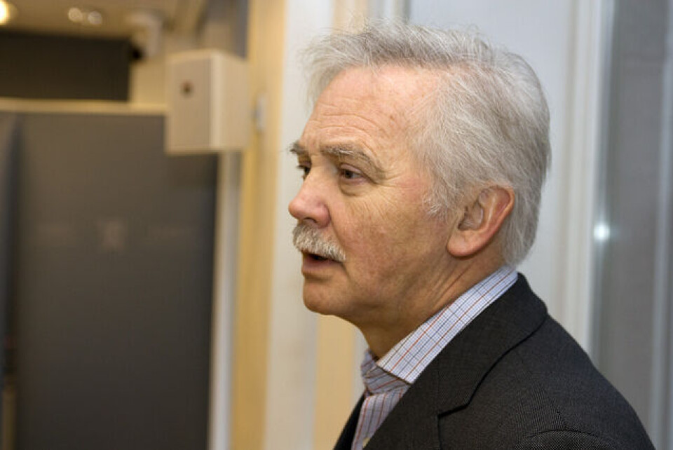 Ådne Cappelen, leder av Det tekniske beregningsutvalget for inntektsoppgjørene. Foto: Jan Richard Kjelstrup / ASD