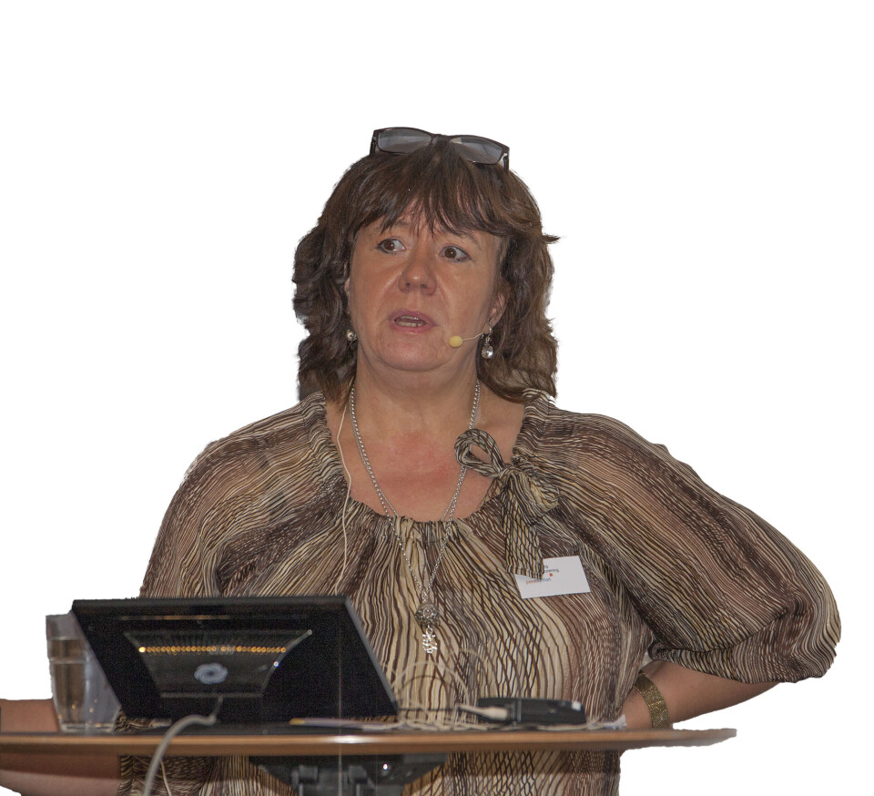 Anneli Nyberg er bekymret for manglende smittevern i luftfartsbransjen Foto: Parat