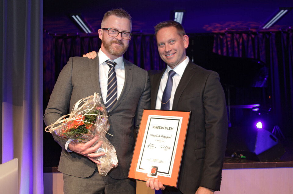 Hans-Erik Skjæggerud og Vegard Einan. Foto: Trygve Bergsland