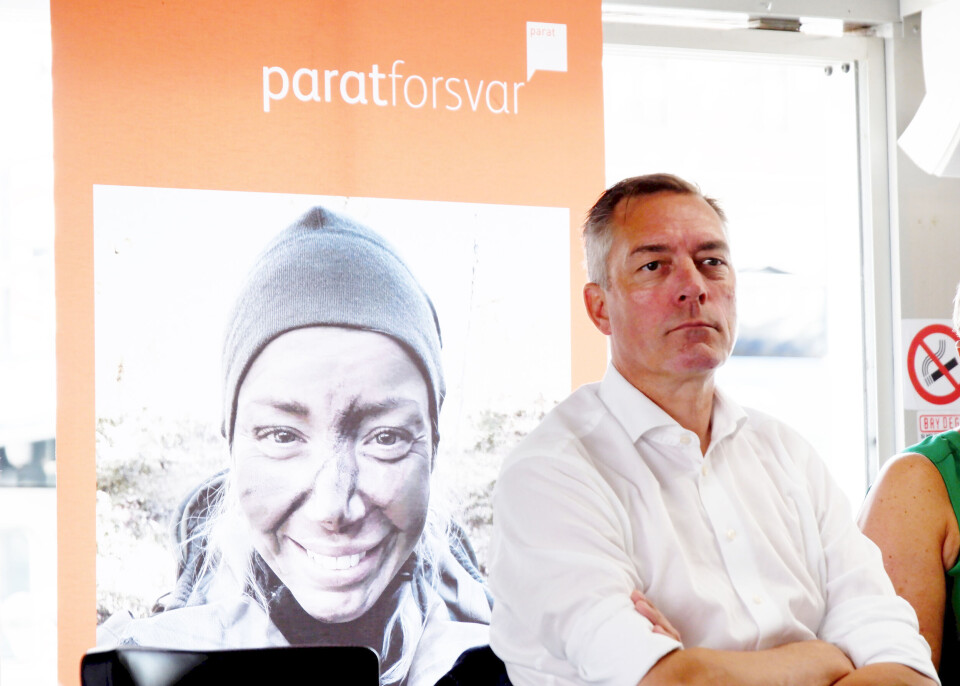Forsvarsminister Frank Bakke-Jensen. Foto: Arve Sigmundstad