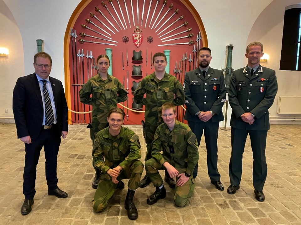 Forsvaret er årets beste lærebedrift i staten Foto: kommunal- og distriktsdepatementet