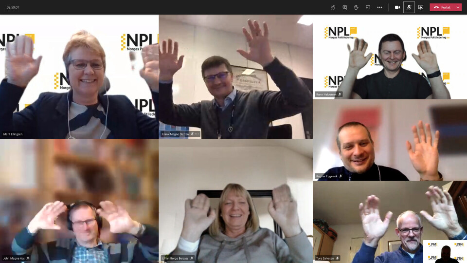 Stort engasjement under strategiplanlegging med NPL.