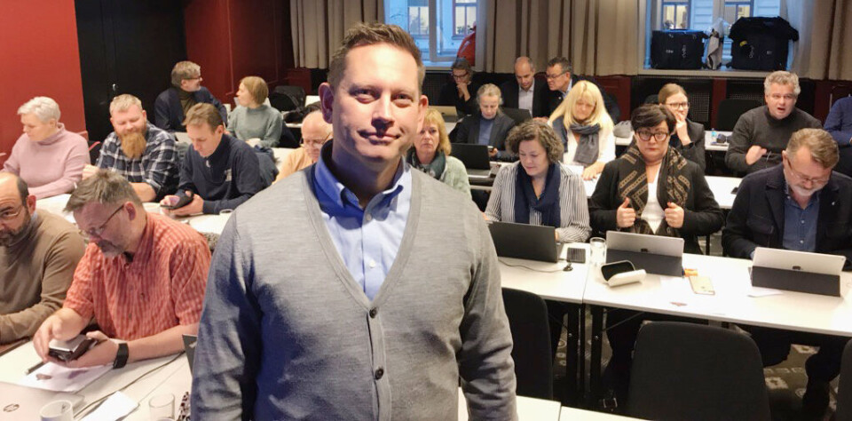 Leder av YS-Privat, og Parat, Vegard Einan. Foto: Liv Hilde Hansen