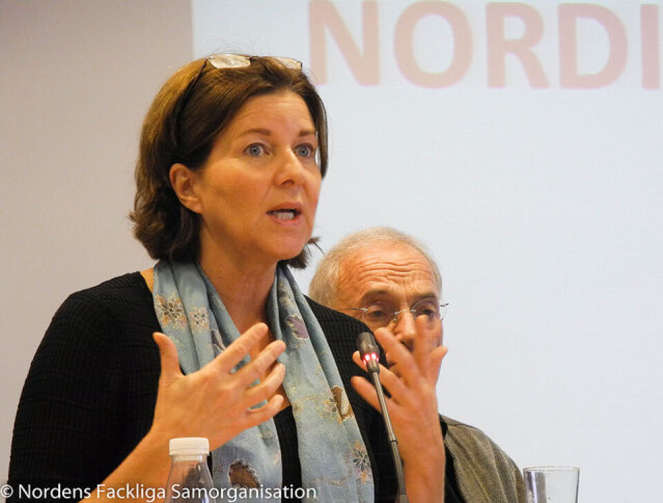 Foto: Hanne Bjurstrøm, Fotograf: Nordens Fackliga Samorganisation