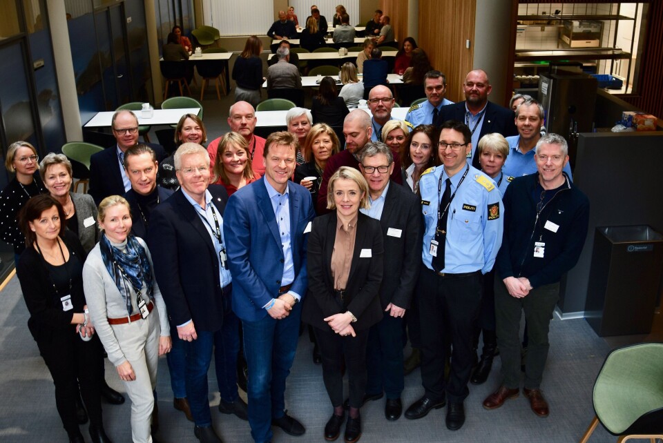 HAMU samlet i Sør-Øst politidistrikt. Foto: Politiet