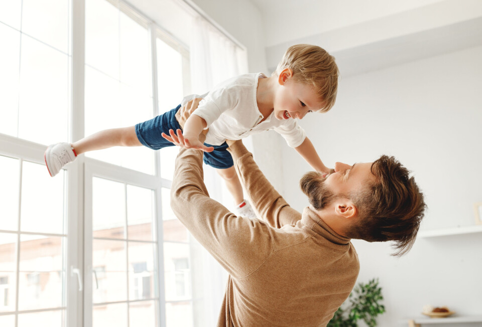 Foreldrepermisjonen er delt i en mødrekvote på 15 uker, en fedrekvote på 15 uker og en fellesperiode på 16 uker.Foto iStock