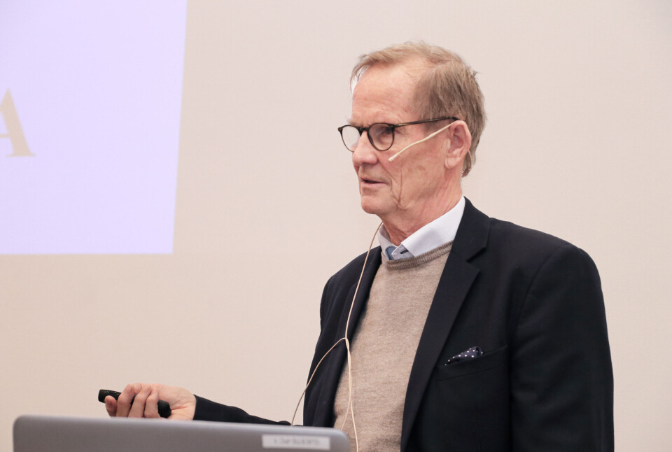Professor og tidligere overlege Dag Berild er lite imponert over Helsedirektoratets innsats for å vedlikeholde de nasjonale retningslinjene for antibiotikabruk i sykehus. Foto: Vetle Daler