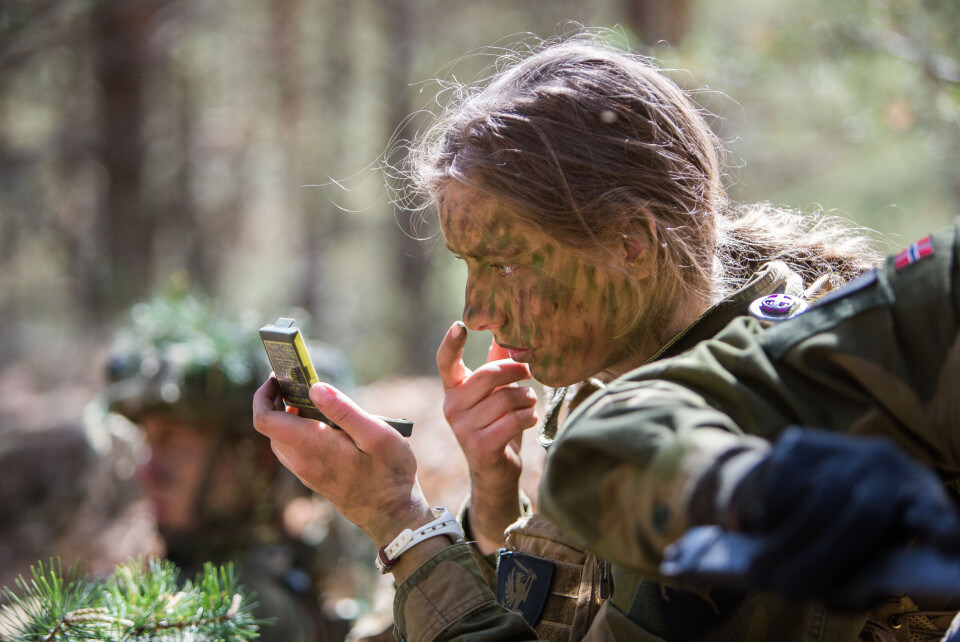 Pefo består av mange administrativt ansatte i Forsvaret, men også noen i uniform. Foto: Henrik Røyne/Forsvaret.