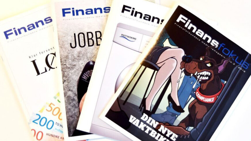 Finansfokus består under redaktørplakaten. Foto/illustrasjon: Finansfokus