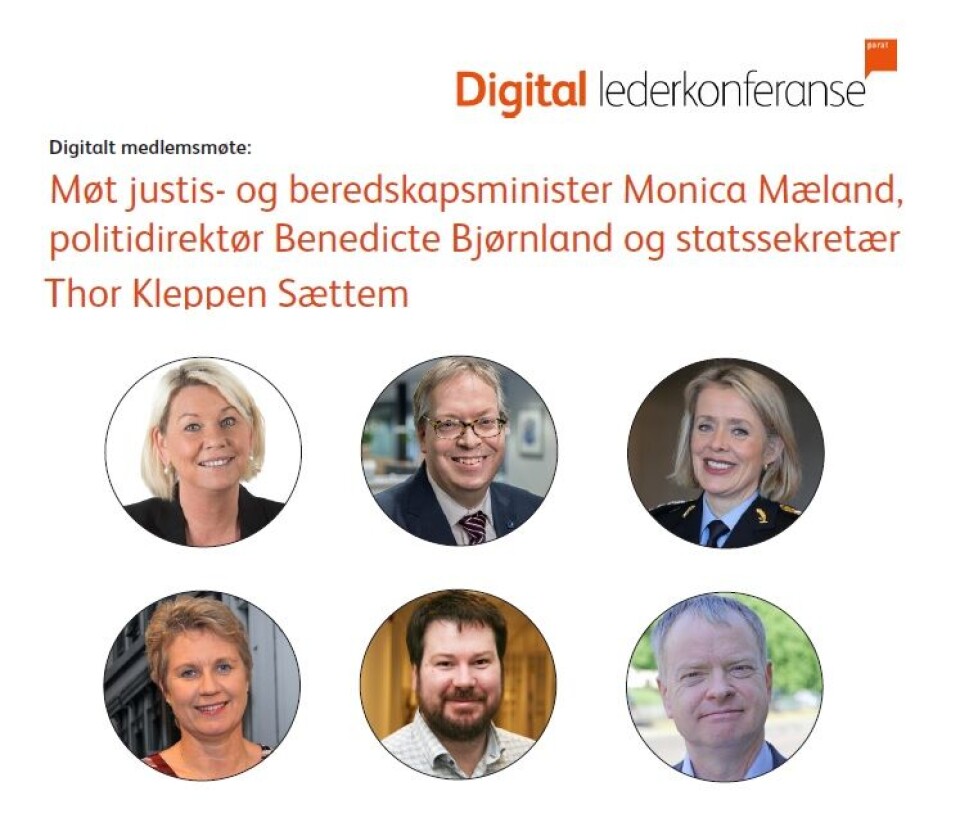Digital lederkonferanse 3. september