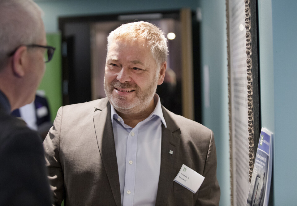 Nyvalgt YS-leder Erik Kollerud sier han kan bli utålmodig og skarp i kantene hvis for mange detaljer ikke er på plass. Foto: Thomas Brun/Scanpix
