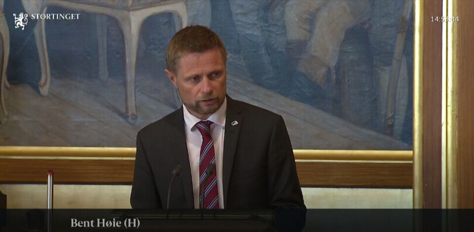 Faksimile Stortinget