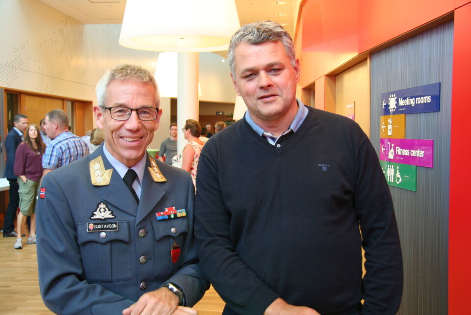 Erik Gustavson og Johan Hovde. Foto: Vetle Daler