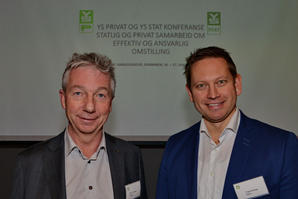 Stat og privat med felles utfordringer