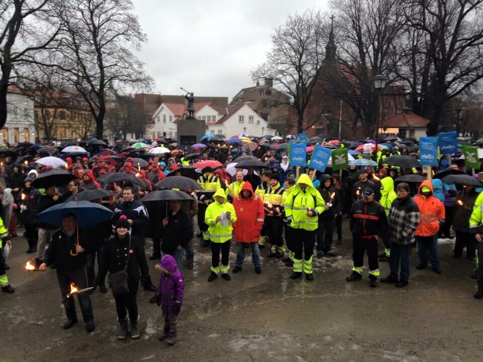 Over 8.900 arbeidsdager gikk tapt som følge av konflikter i fjor