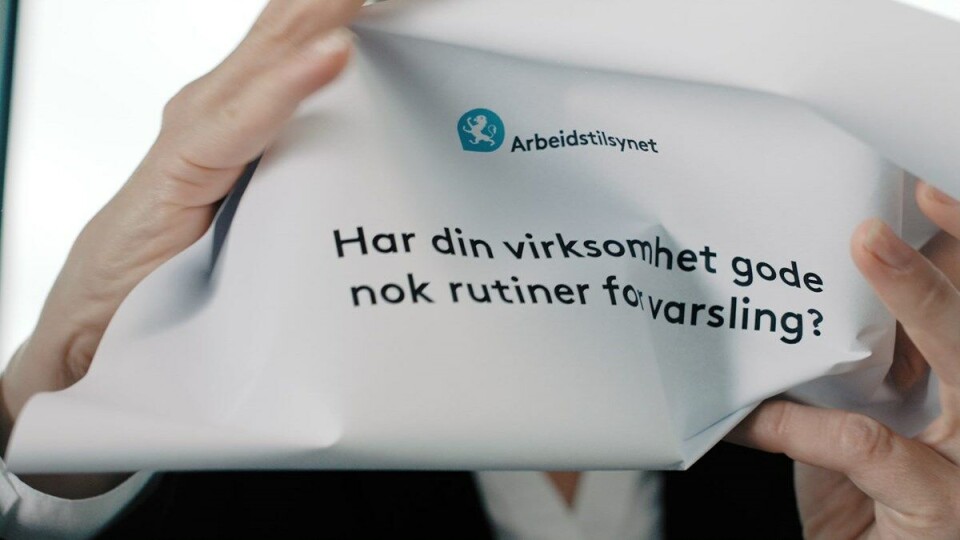 SI IFRA: Gode varslingsrutiner gir forutsigbare prosesser og trygger de som er involvert i varslingssaker. Foto: Arbeidstilsynet