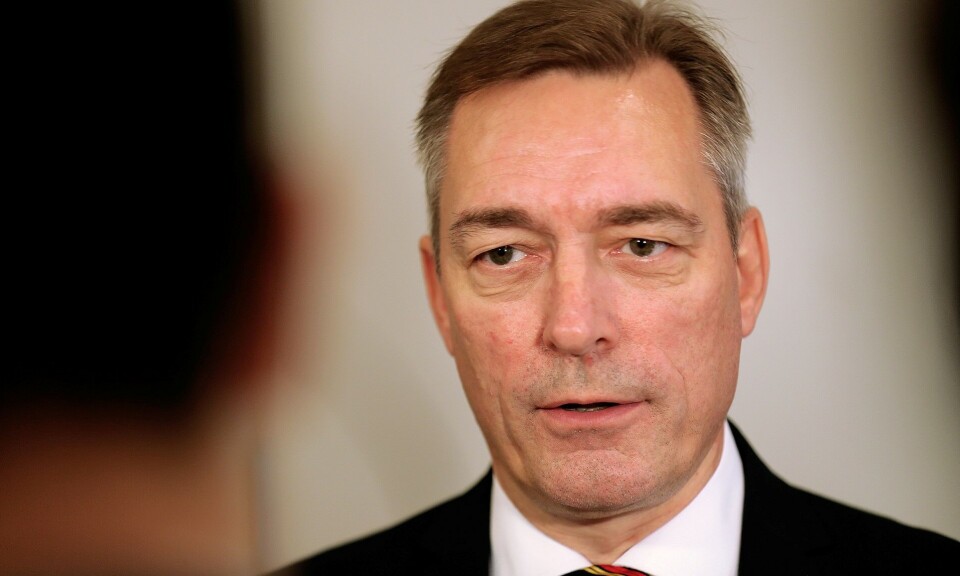 Forsvarsminister Frank Bakke-Jensen. Foto: Forsvaret/Torbjørn Kjosvold
