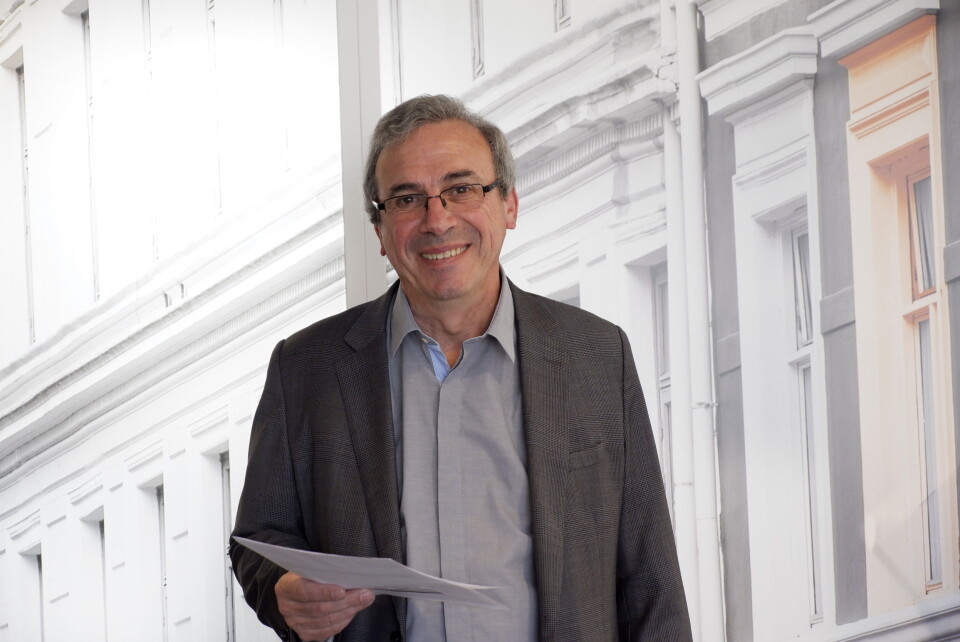 Politisk sekretær for sivil luftfart og turisme i den Europeiske transportføderasjonen, François Ballestero. Foto: Arve Sigmundstad