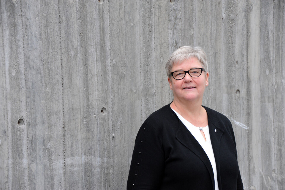 Jorunn Berland ser ikke på utsiktene til mer digitalisering og robotisering i arbeidslivet som noe skremmende: – Arbeidslivet har alltid endret seg, vi har alltid måttet tilpasse oss nye tider. Foto: Terje Bergersen