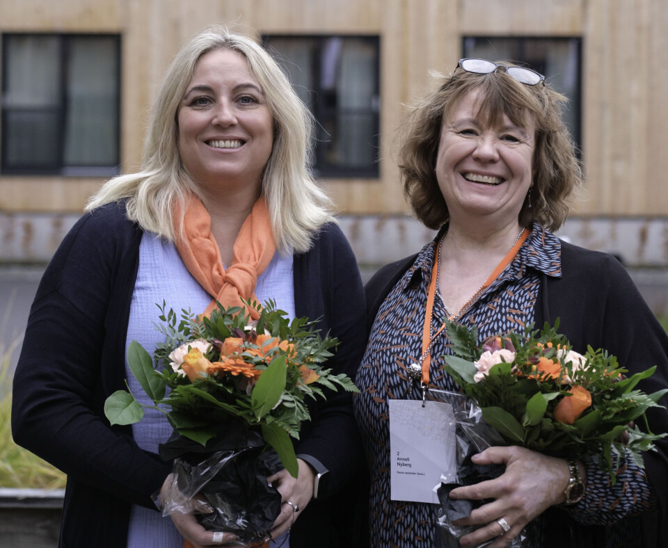 Unn Krisitn Olsen (t.v) og Anneli Nyberg skal lede Parat de neste tre årene Foto: Ned Alley