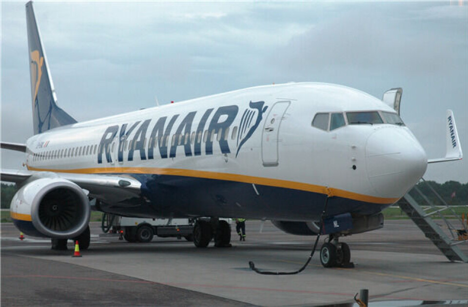 Ryanair-piloter i Sverige varsler streik