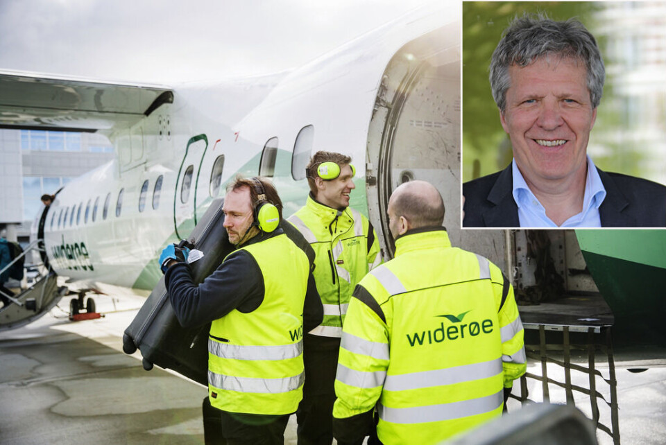 Parat-advokat Sigurd Øyvind Kambestad varsler rettsak om Widerøe-ansatte ikke får ansettelse i Aviator. Foto: Widerøe/Trygve Bergsland/Parat