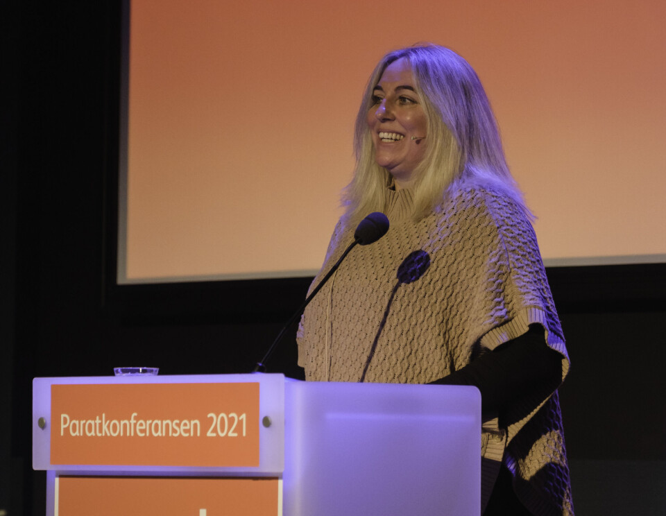 Paratleder Unn Kristin Olsen åpnet årets Paratkonferanse Foto: Ned Alley