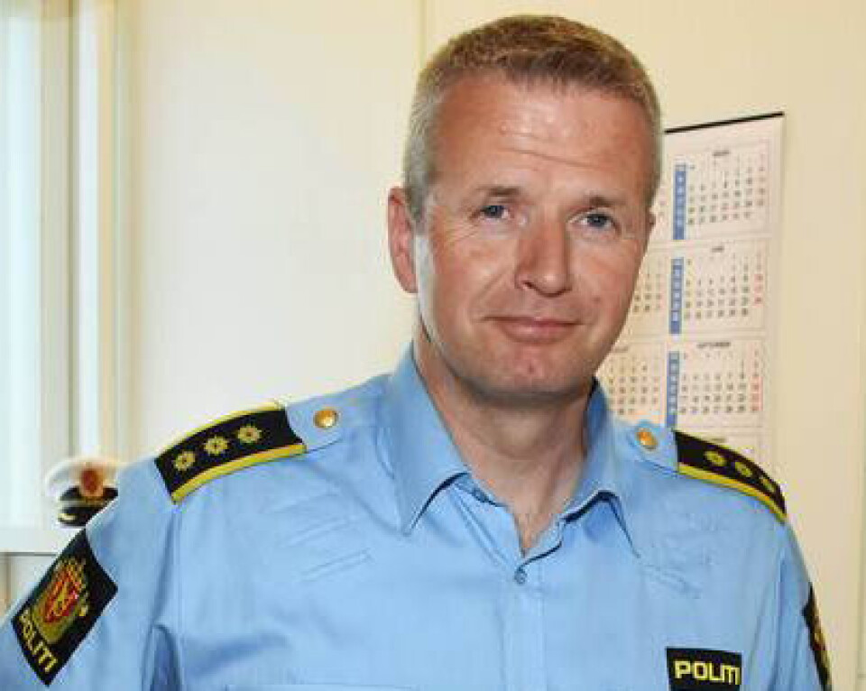 Lensmannen i Værnes, Kjetil Ravlo, stiller spørsmål ved Nærpolitireformens finansiering og sprikende målsettinger. (Foto: Lars Sørensen, bladet.no)