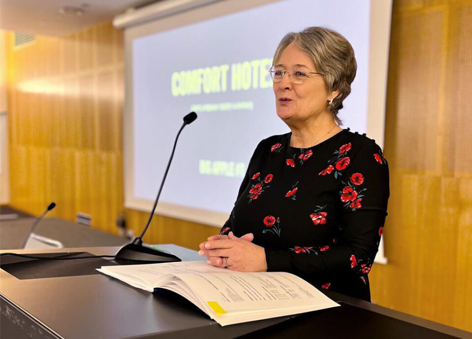 Anne-Gro Årmo er gjenvalgt som leder for Tannhelsesekretærenes Forbund. Foto: Parat.