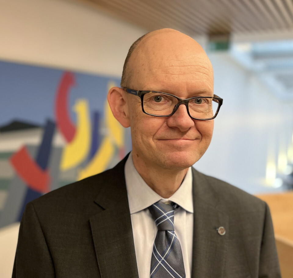 Administrerende direktør i Statistisk sentralbyrå Geir Axelsen