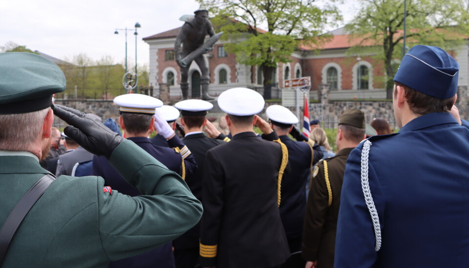 8. mai markeres frigjørings- og veterandagen i Norge. Under markeringen på Normandieplassen ved Akershus festning i Oslo, hadde flere NATO-allierte sendt sine representanter for å vise solidaritet med Norge.