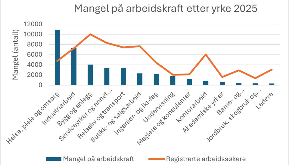 Mangelen på fagfolk øker:Her er modellen som kan virke