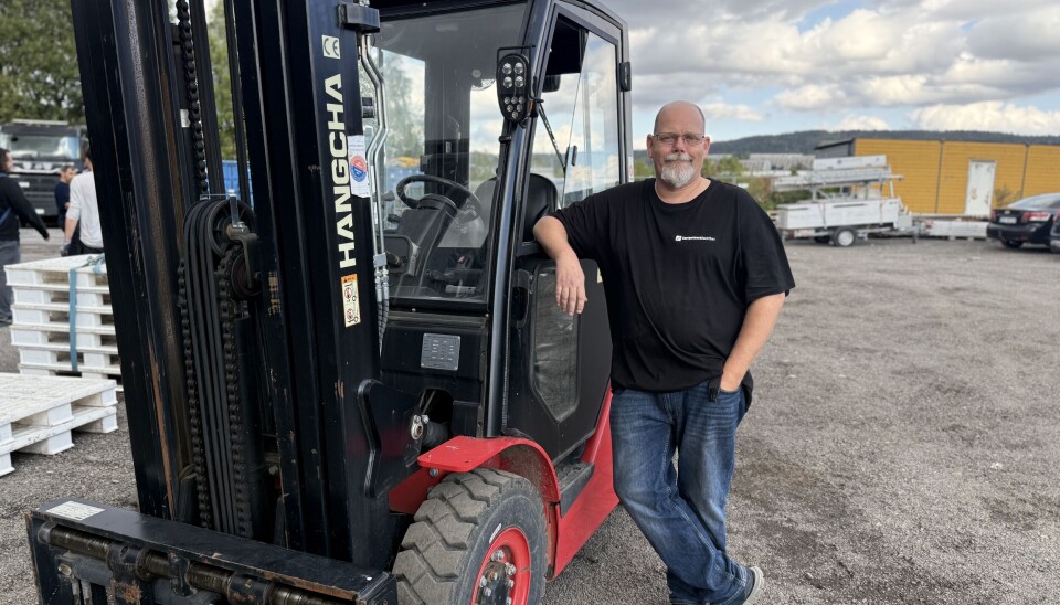 Instruktør Rune Eberlin fra Kompetansebedriften har over 20 års erfaring med truckopplæring. Han understreker at sikkerhet alltid kommer først.